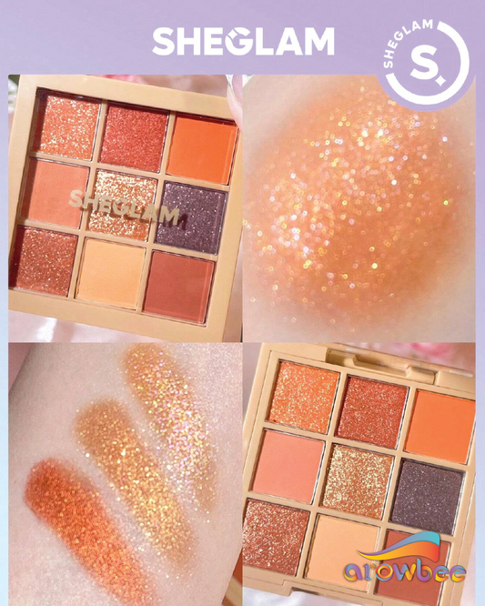 SHEGLAM Nine To Fine Eyeshadow Palette