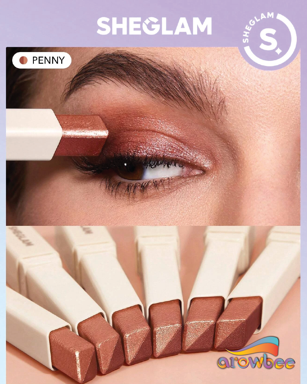 SHEGLAM Insta-Eyes Dual Tone Shadow Stick