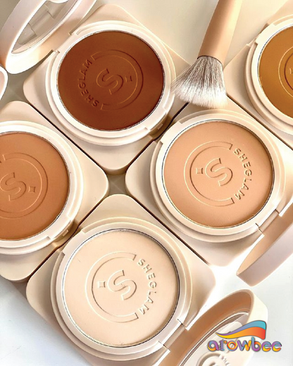 SHEGLAM Skin-Focus High Coverage Powder Foundation
