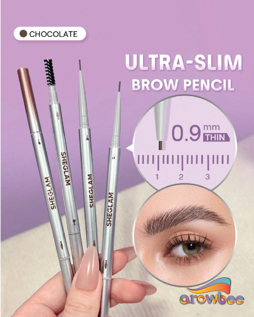 SHEGLAM Ultra Slim Eyebrow Pencil