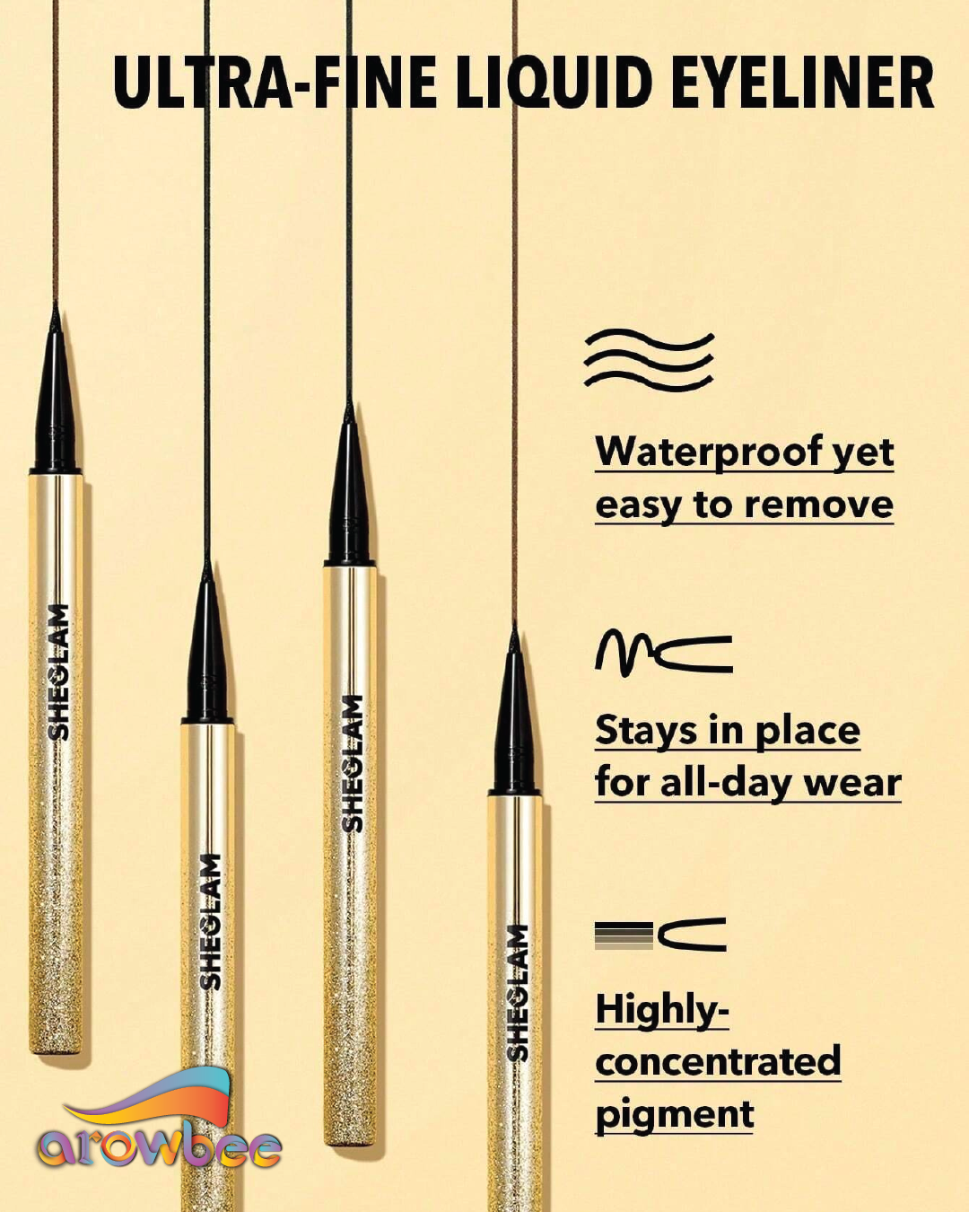 SHEGLAM Line & Define Waterproof Liquid Eyeliner