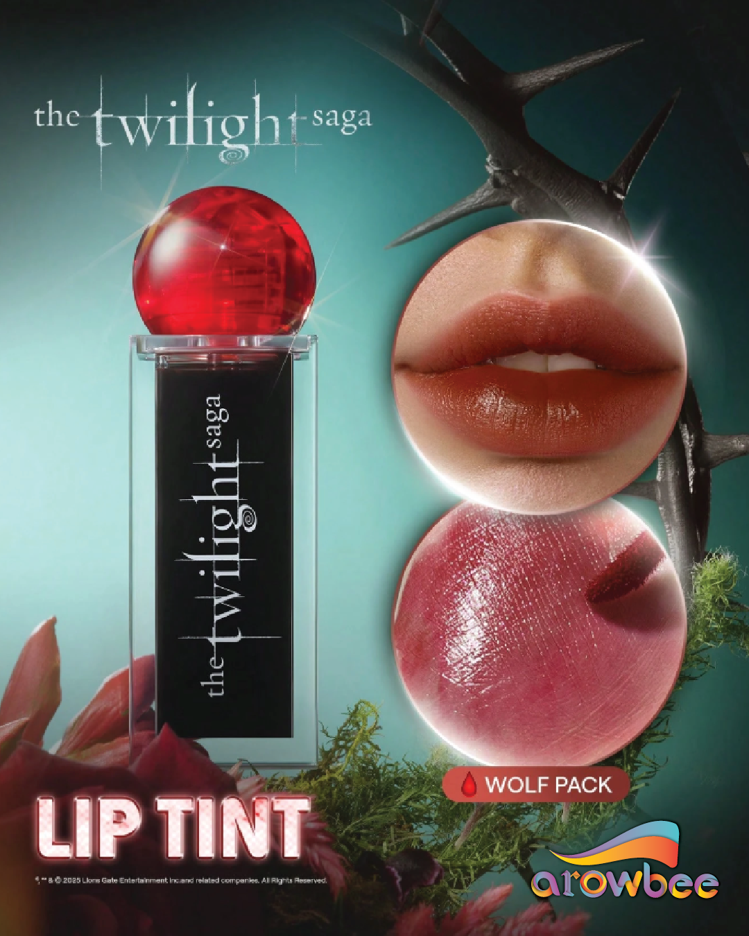 The Twilight Saga X SHEGLAM Immortality Lip Tint