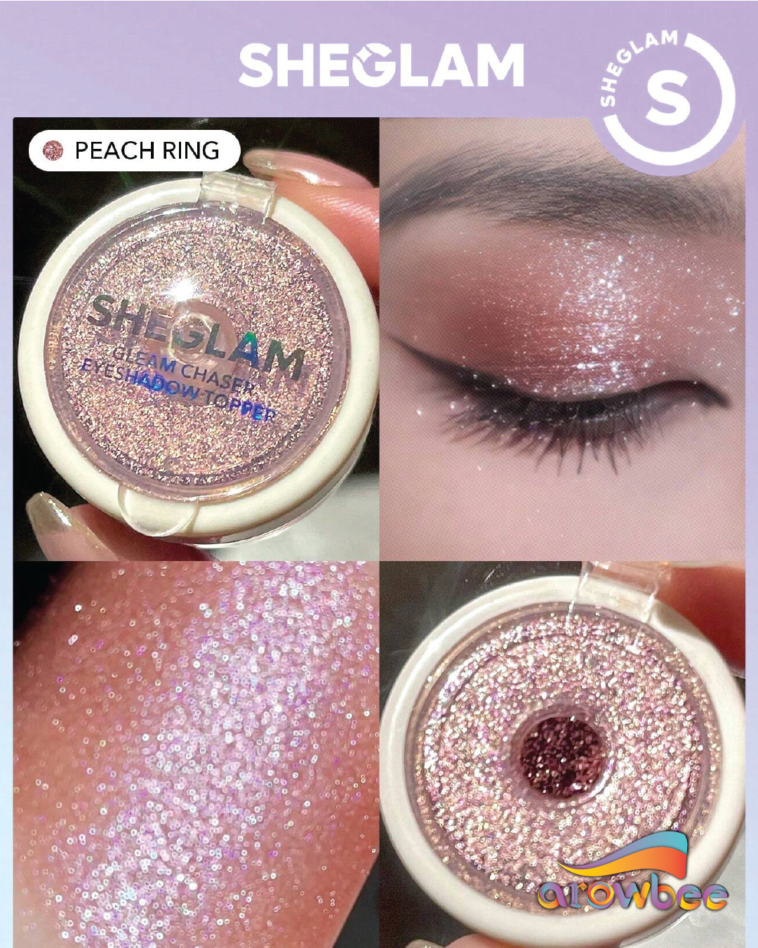 SHEGLAM Gleam Chaser Eyeshadow Topper