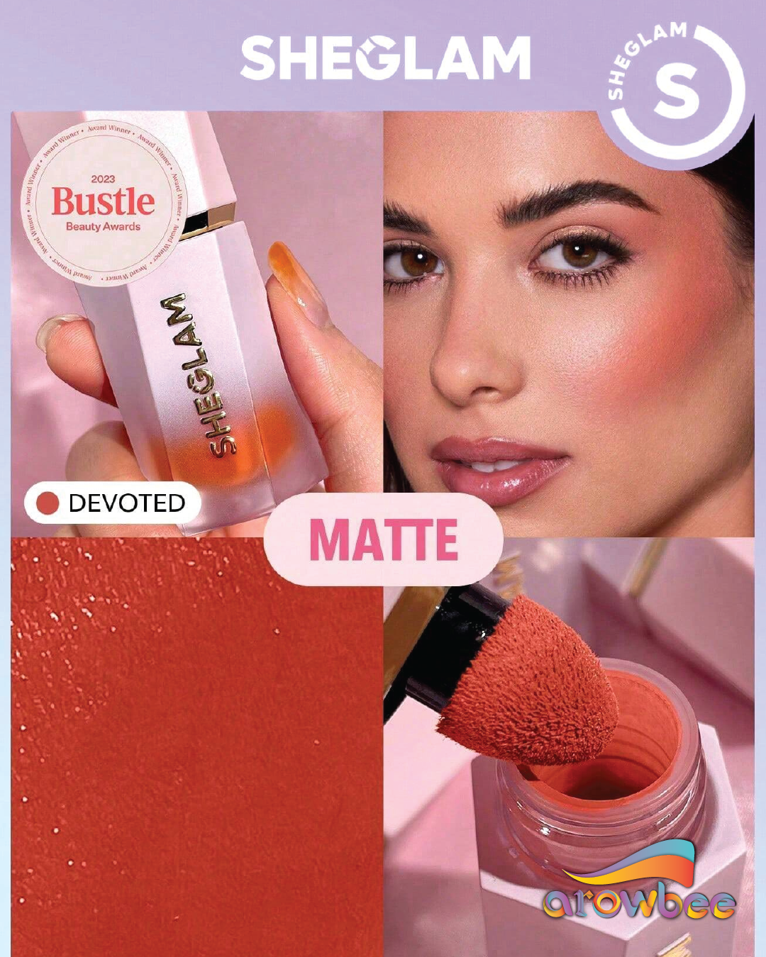 SHEGLAM Color Bloom Liquid Blush Matte Finish