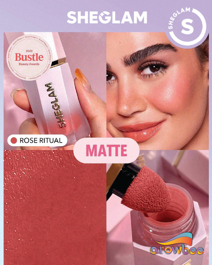 SHEGLAM Color Bloom Liquid Blush Matte Finish