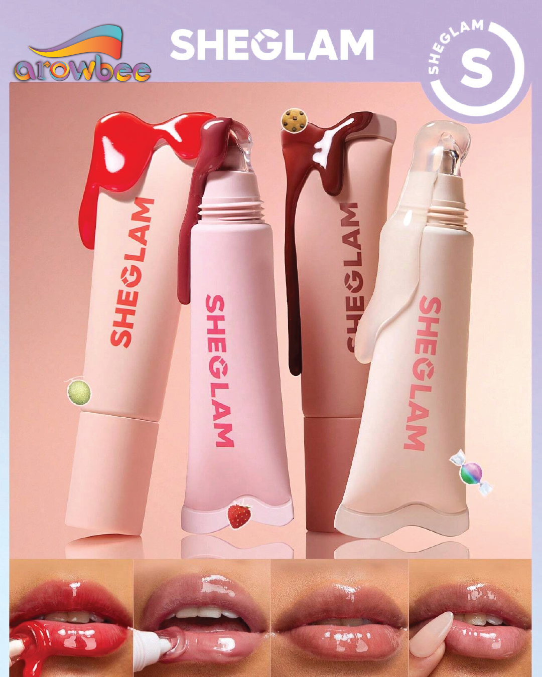 SHEGLAM Crystal Glaze Moisturizing Lip Care