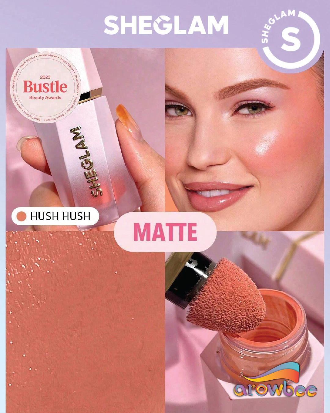 SHEGLAM Color Bloom Liquid Blush Matte Finish