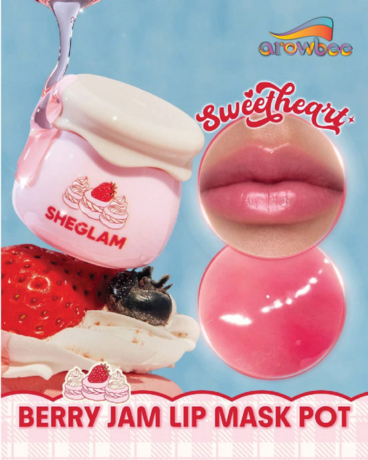 SHEGLAM Berry Jam Lip Mask Pot