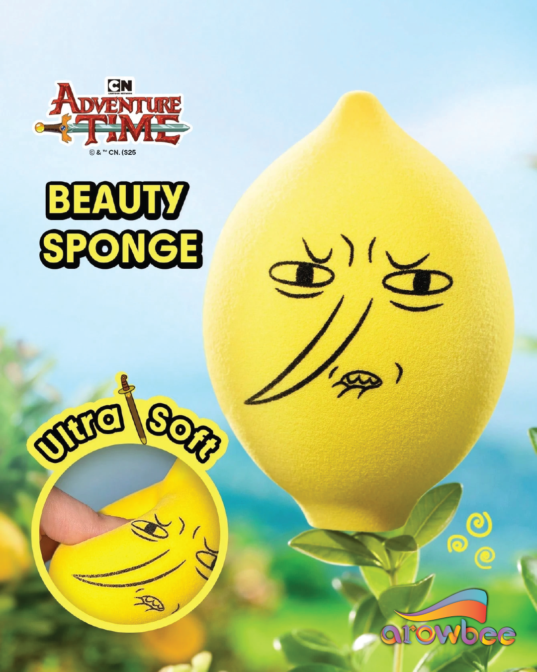 Adventure Time | SHEGLAM Lemongrab Sponge