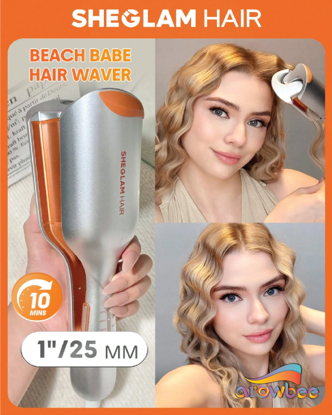 SHEGLAM HAIR Beach Babe Hair Waver