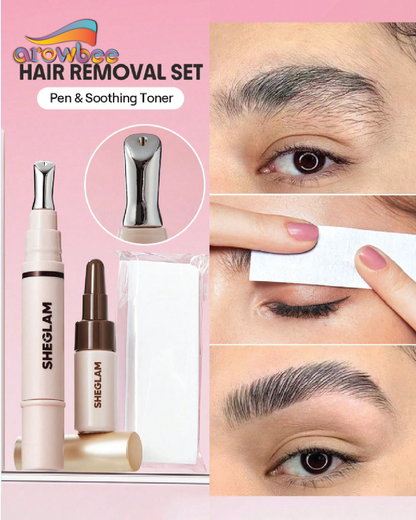 SHEGLAM Ez Control Hair Removal Pen & Sheglam Ez Control Soothing Toner Skin