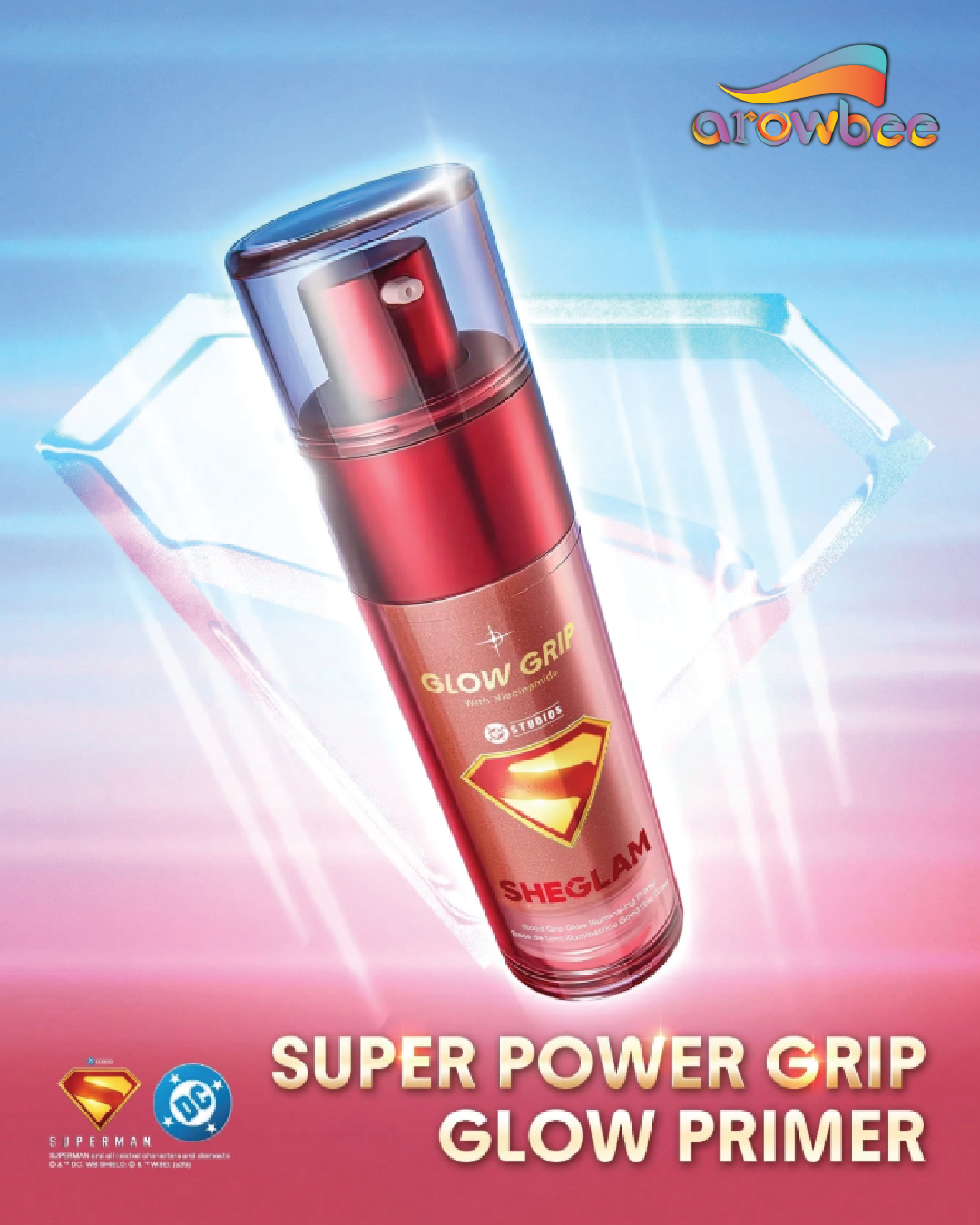 The Superman | SHEGLAM Good Grip Glow Illuminating Primer