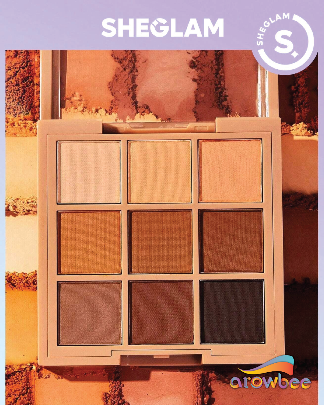 SHEGLAM Nine To Fine Eyeshadow Palette