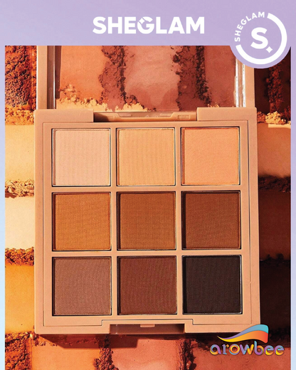 SHEGLAM Nine To Fine Eyeshadow Palette