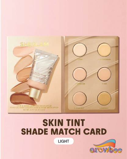 SHEGLAM Dew & Done Skin Tint With Spf20 Sample