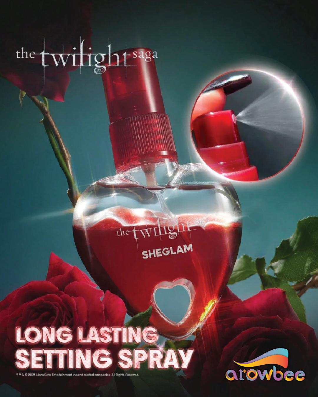 The Twilight Saga X SHEGLAM Forever Setting Spray