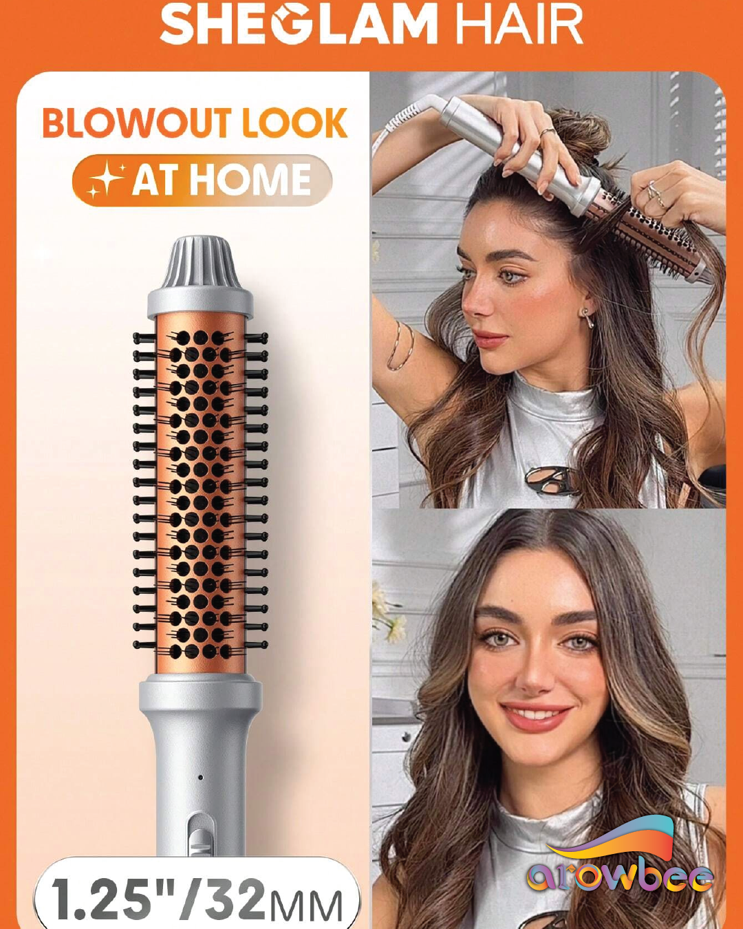 SHEGLAM HAIR It-Curl Thermal Blowout Brush