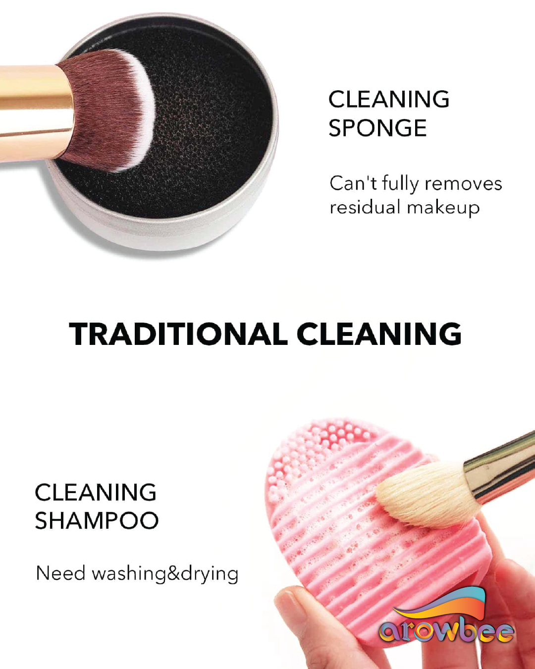 SHEGLAM Quick Refresh Brush Spray Cleaner