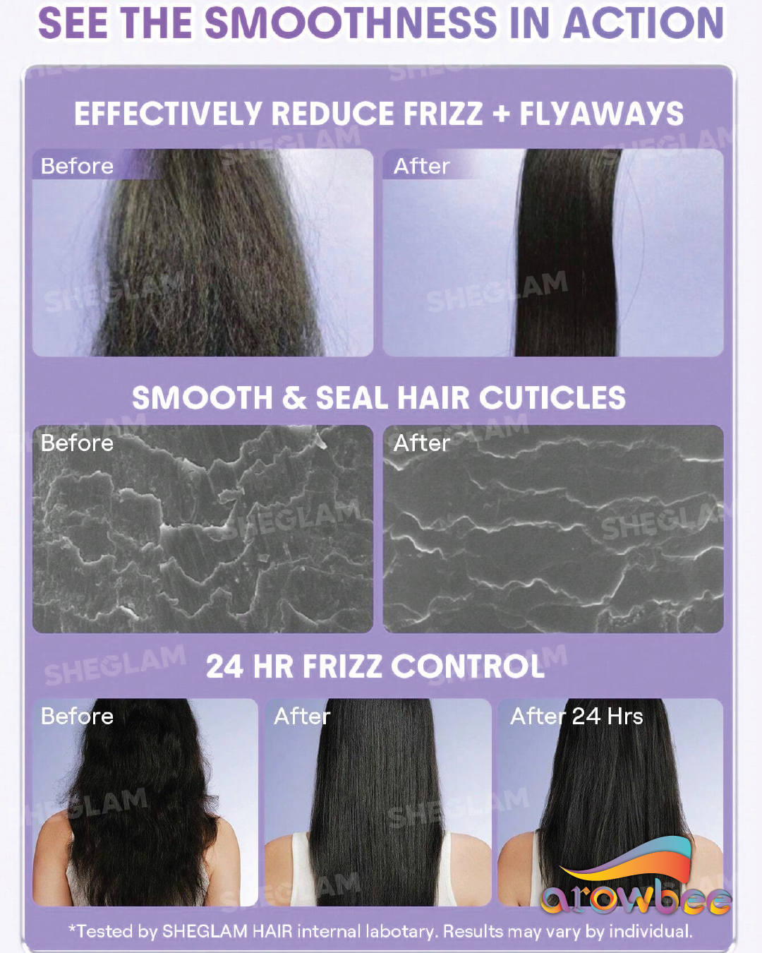 SHEGLAM HAIR On The Glow 1-Minute Airy Hair Sorbet