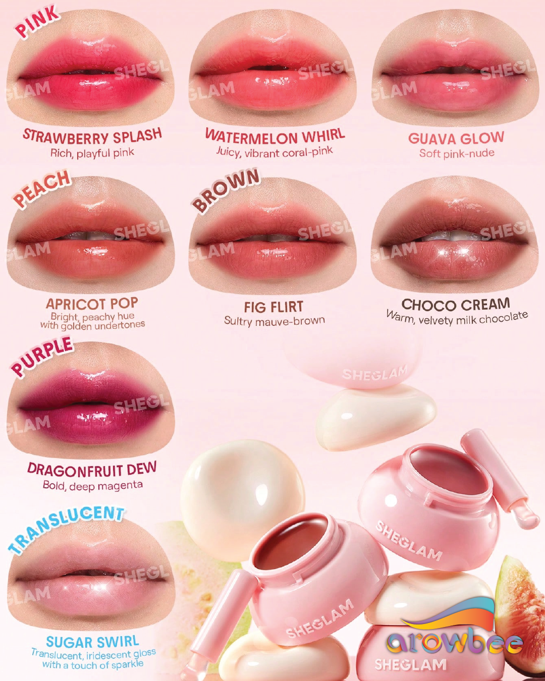 SHEGLAM Hydra Jelly Pocket Lip Jam