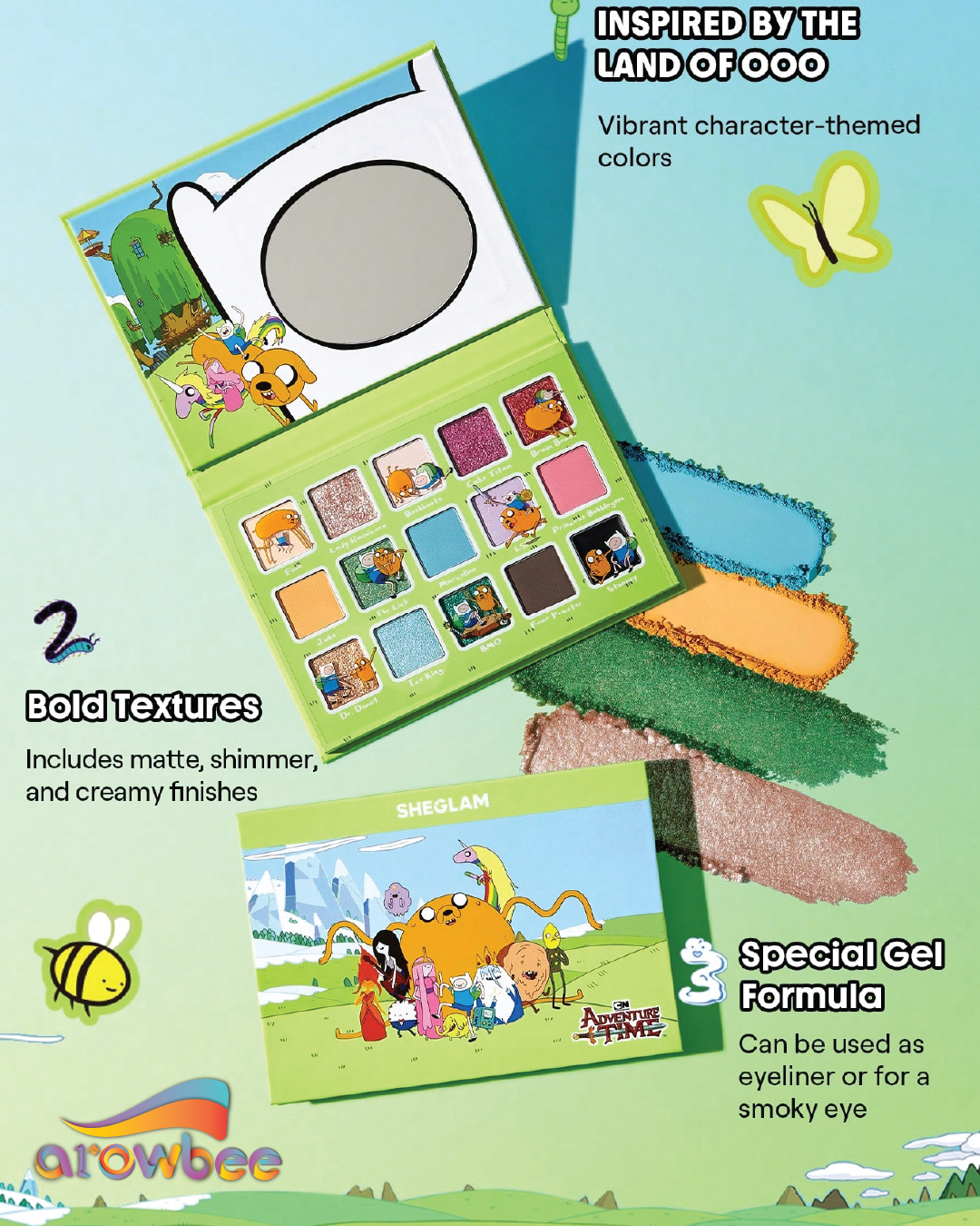 Adventure Time | SHEGLAM Full Collection Set
