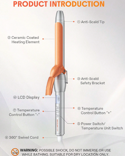 SHEGLAM HAIR It-Curl Curling Iron