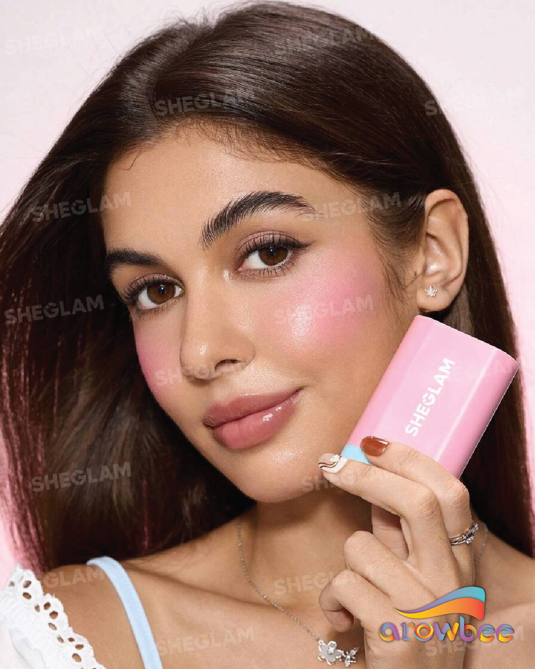 SHEGLAM Glass Glow Blush Stick