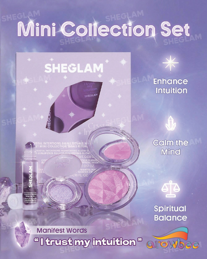 SHEGLAM Crystal Intentions Small Rituals Mini Collection Set