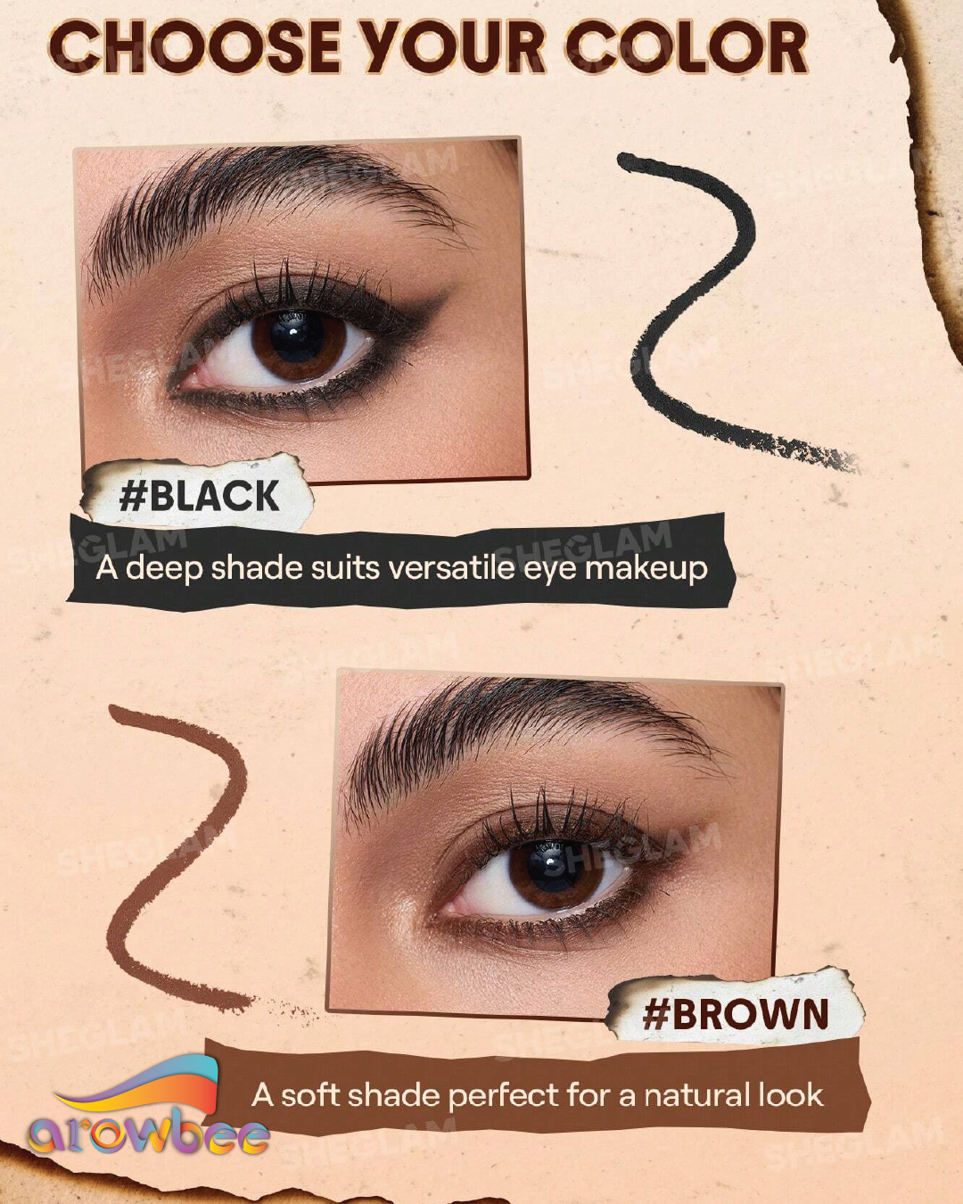 SHEGLAM Gel Glide Eyeliner Pencil