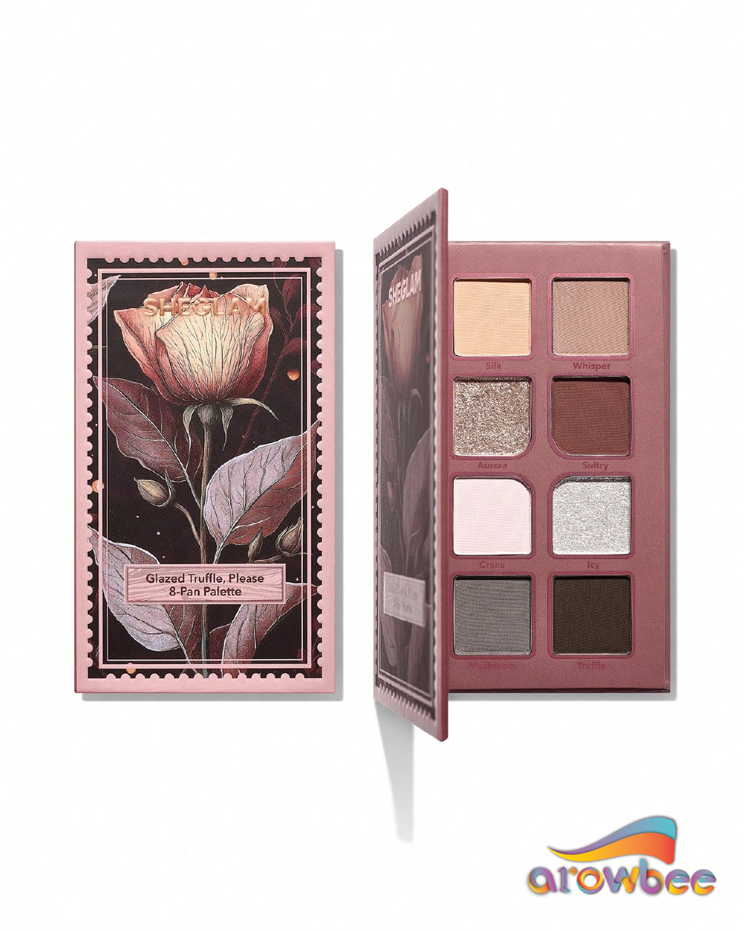 SHEGLAM Glazed Truffle, Please 8-Pan Palette