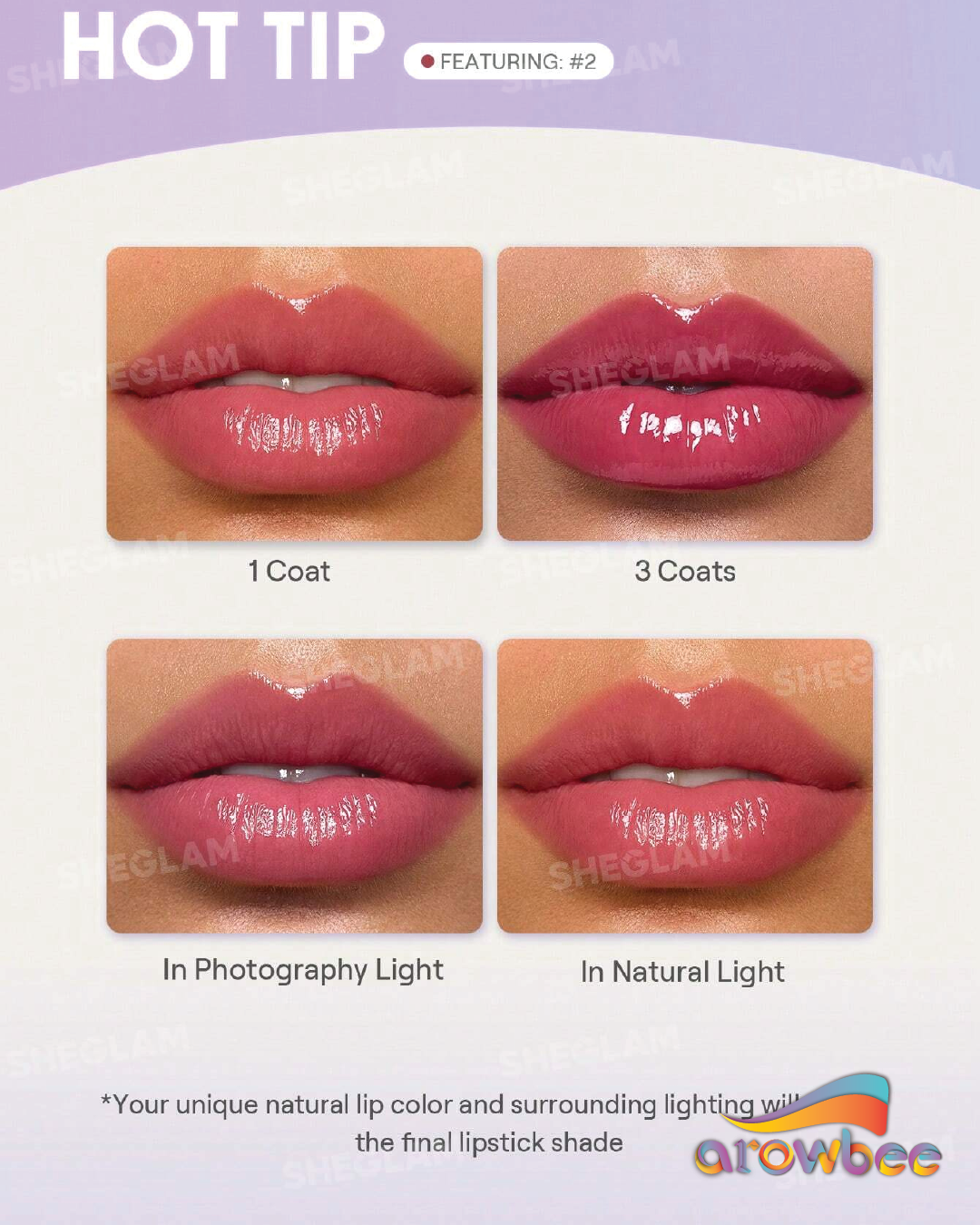 SHEGLAM Lip Link Mini Gloss Bracelet