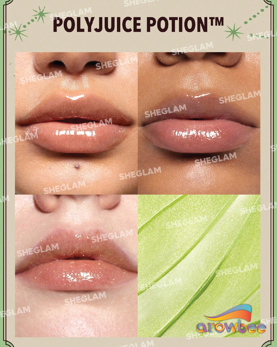 Harry Potter™ X SHEGLAM Harry Potter™ Bewitching Brews Lip Gloss Set