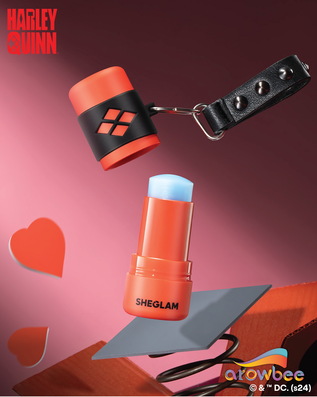 Harley Quinn X SHEGLAM Mischief Mallet Blush Stick