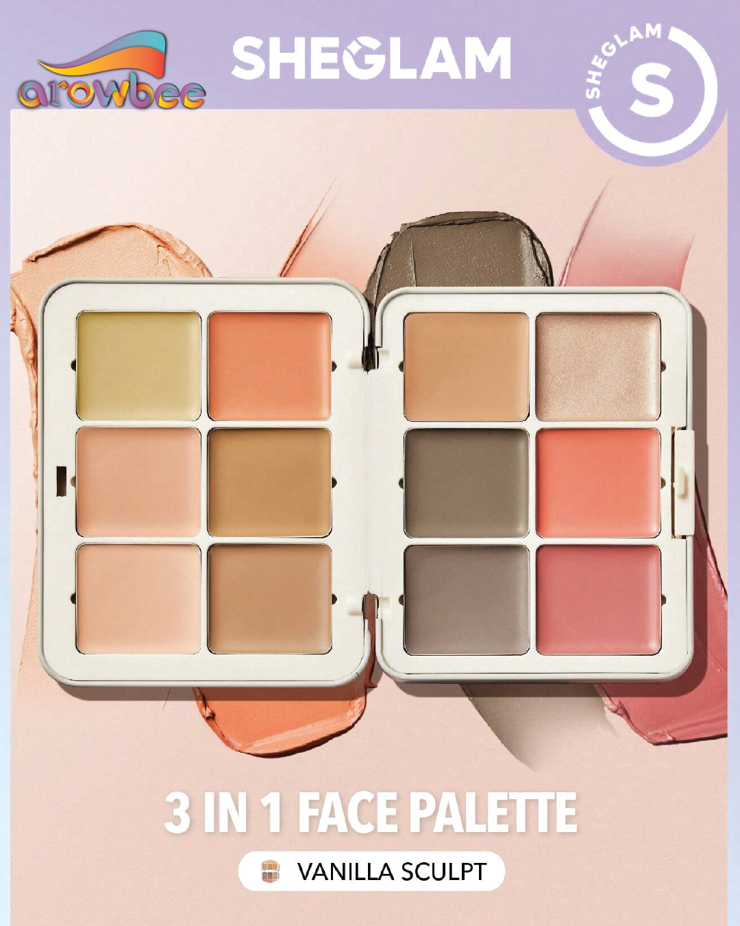 SHEGLAM All About That Face Multifunctional Face Palette