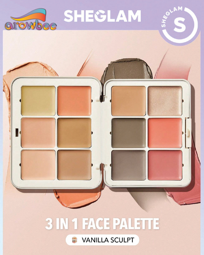 SHEGLAM All About That Face Multifunctional Face Palette