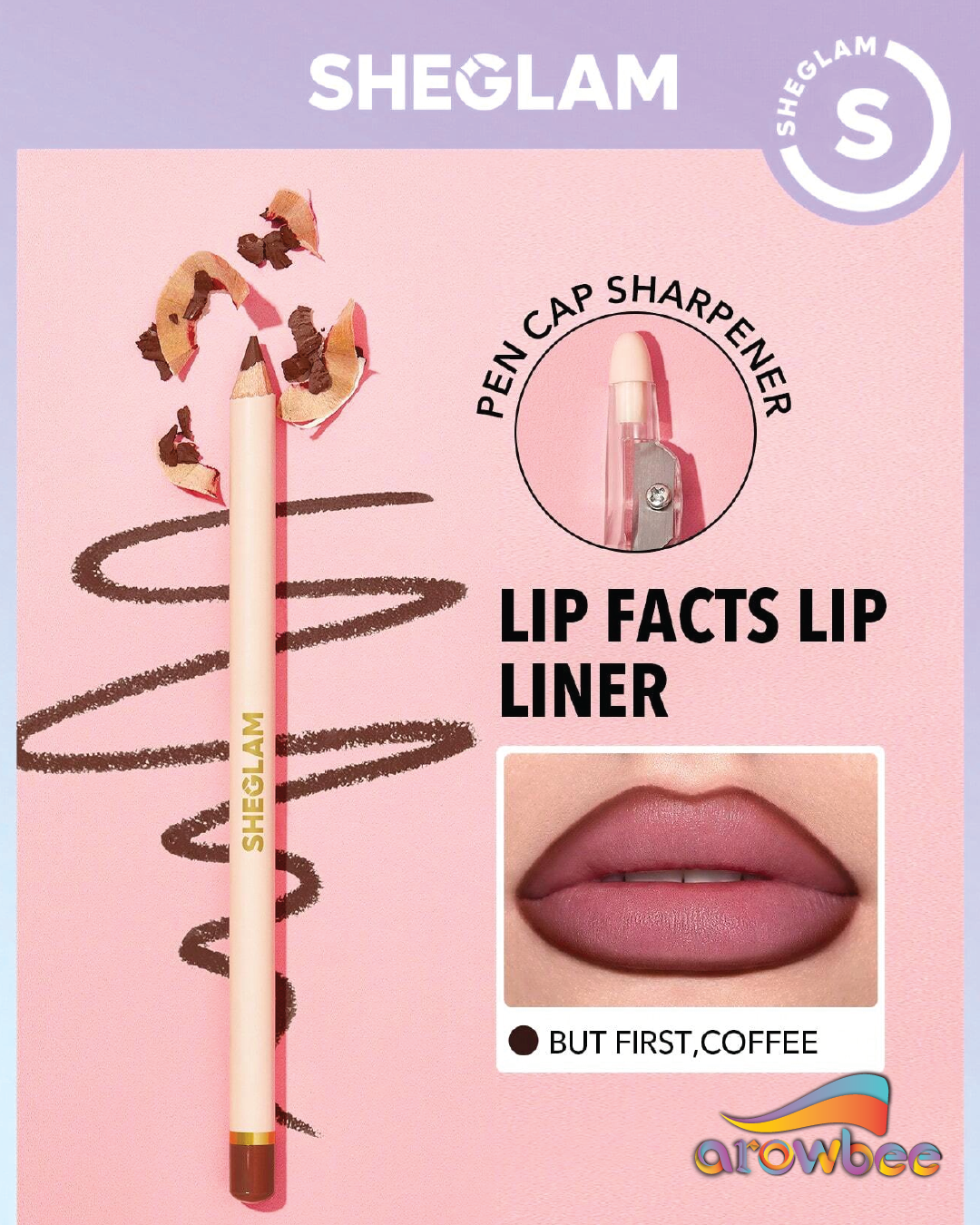 SHEGLAM Lip Facts Lip Liner