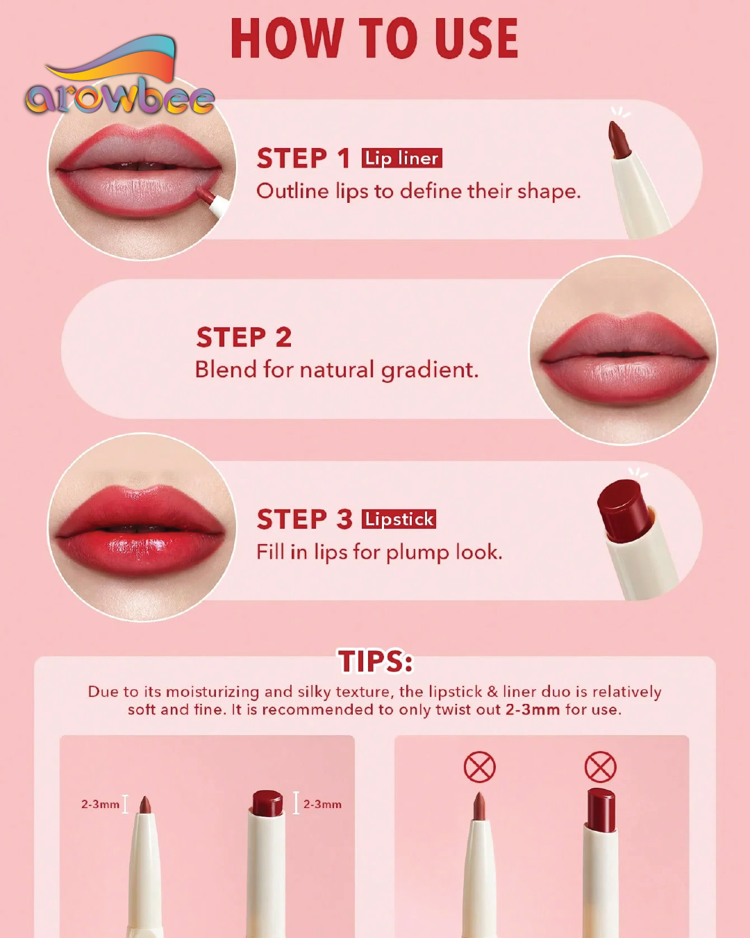 SHEGLAM Glam 101 Sheer Tinted Lipstick & Liner Duo
