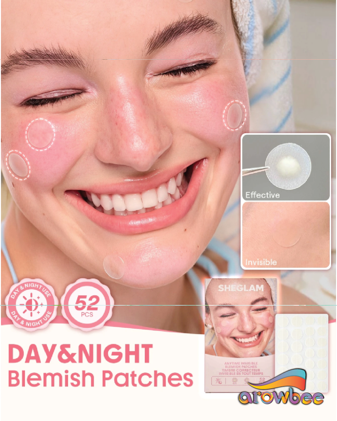SHEGLAM Anytime Invisible Blemish Patches