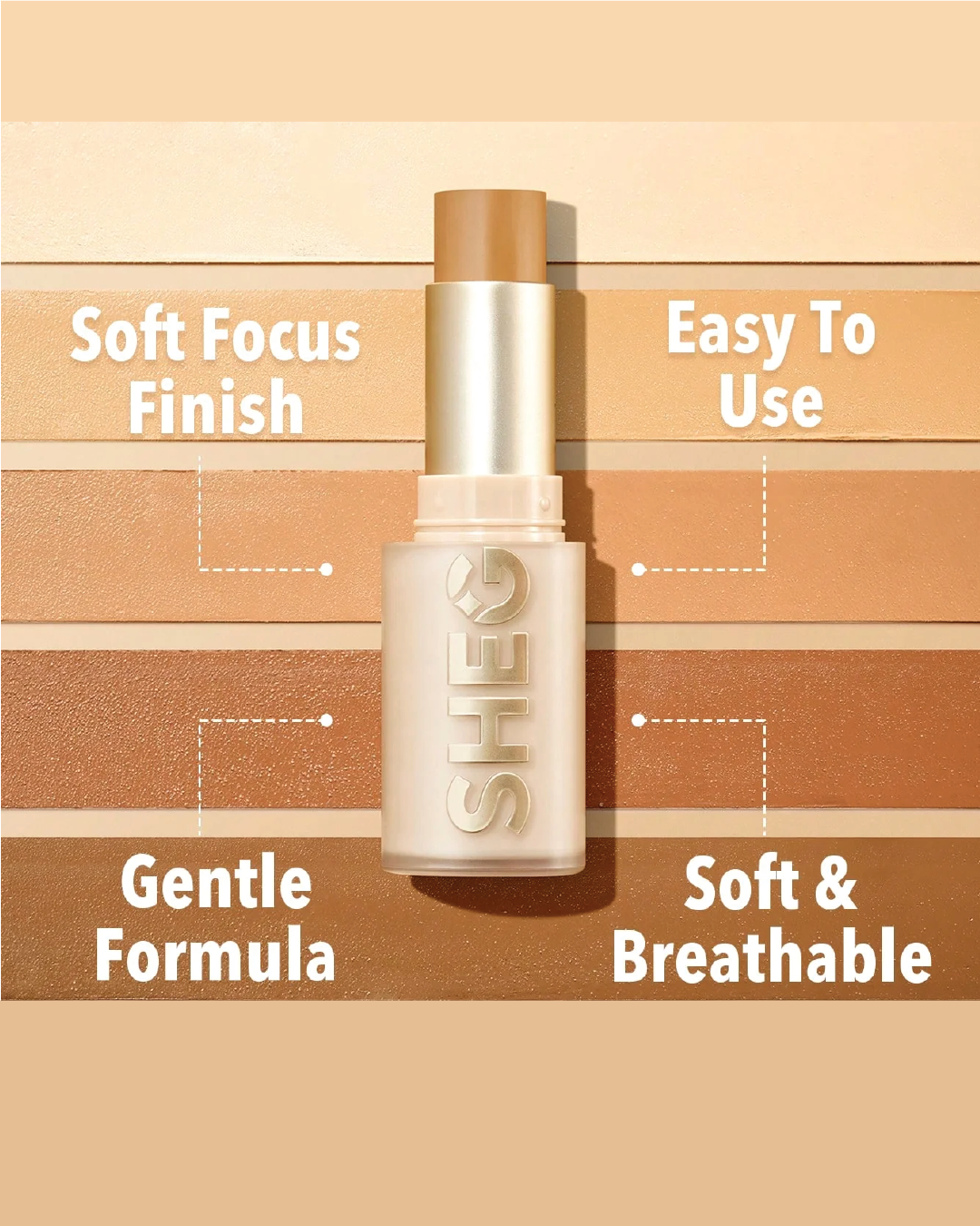 SHEGLAM Skin Magnet High Coverage Foundation Stick