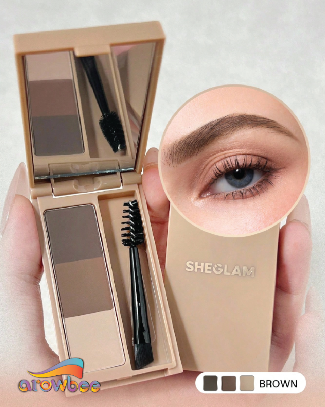 SHEGLAM Puff Brow Palette