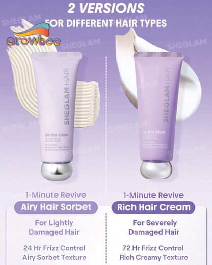 SHEGLAM HAIR On The Glow 1-Minute Airy Hair Sorbet
