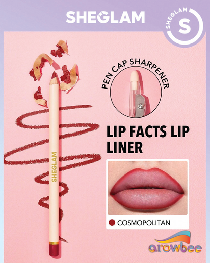 SHEGLAM Lip Facts Lip Liner