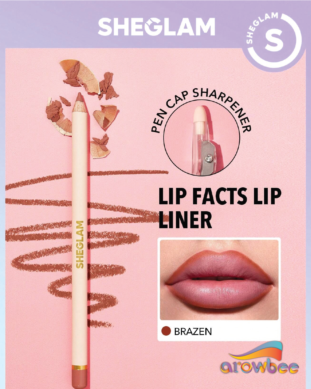 SHEGLAM Lip Facts Lip Liner