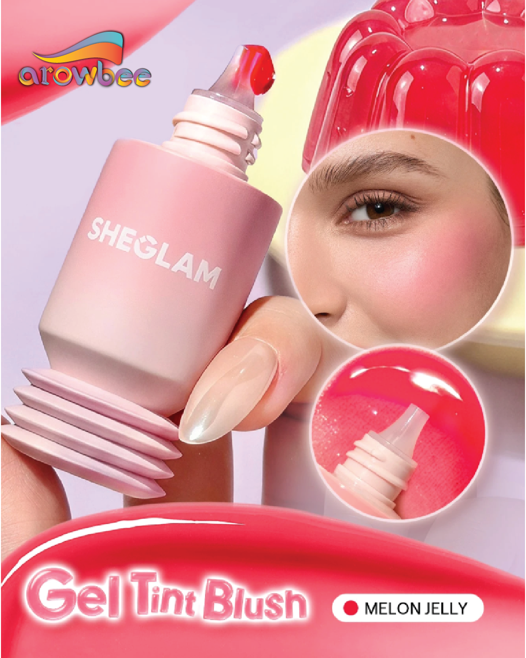 SHEGLAM Aqua Flushed Gel Blush
