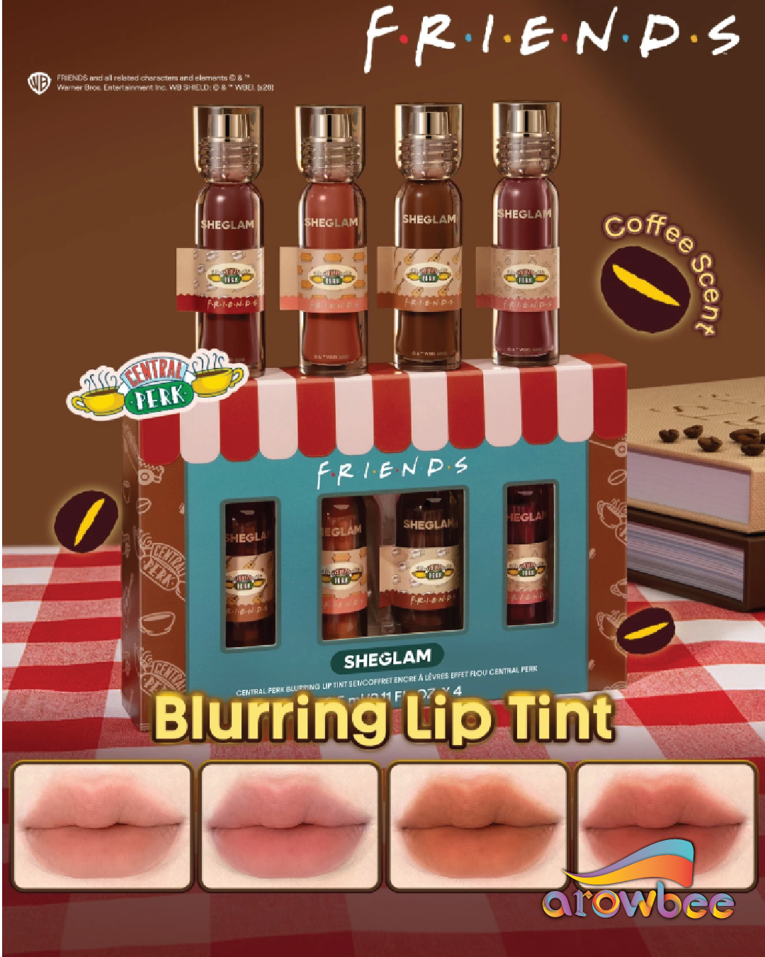 FRIENDS™  SHEGLAM Central Perk Blurring Lip Tint