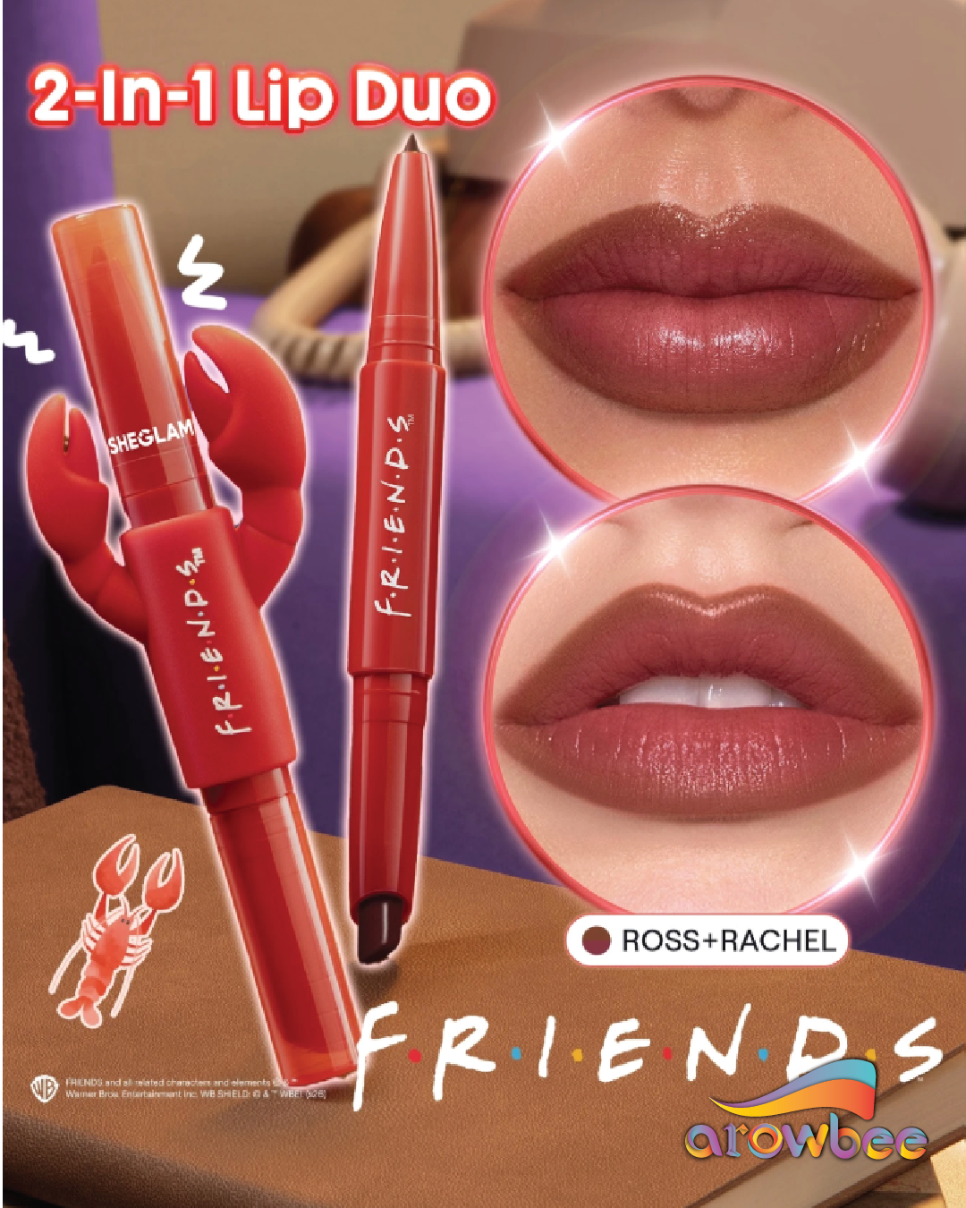 FRIENDS™ | SHEGLAM My Lobster Dual
