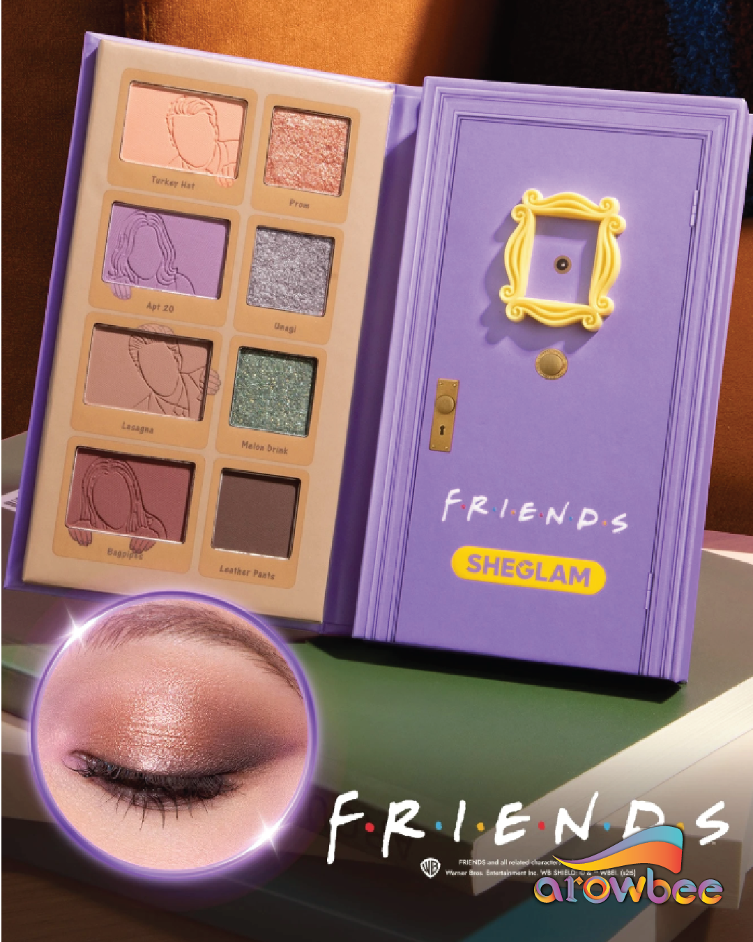 FRIENDS™ | SHEGLAM Purple Door Eyeshadow Palette
