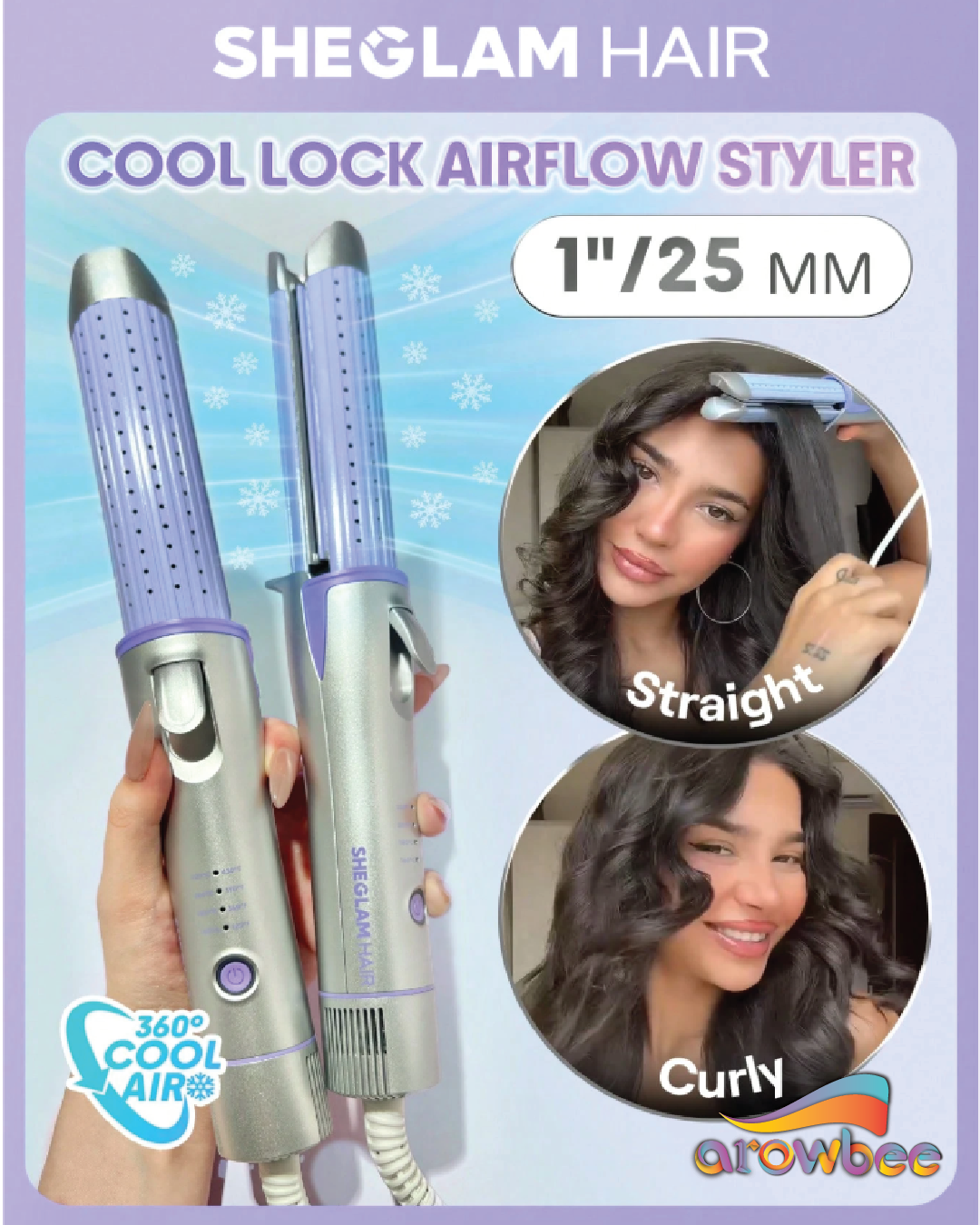 SHEGLAM HAIR One Touch Airflow Styler Pro