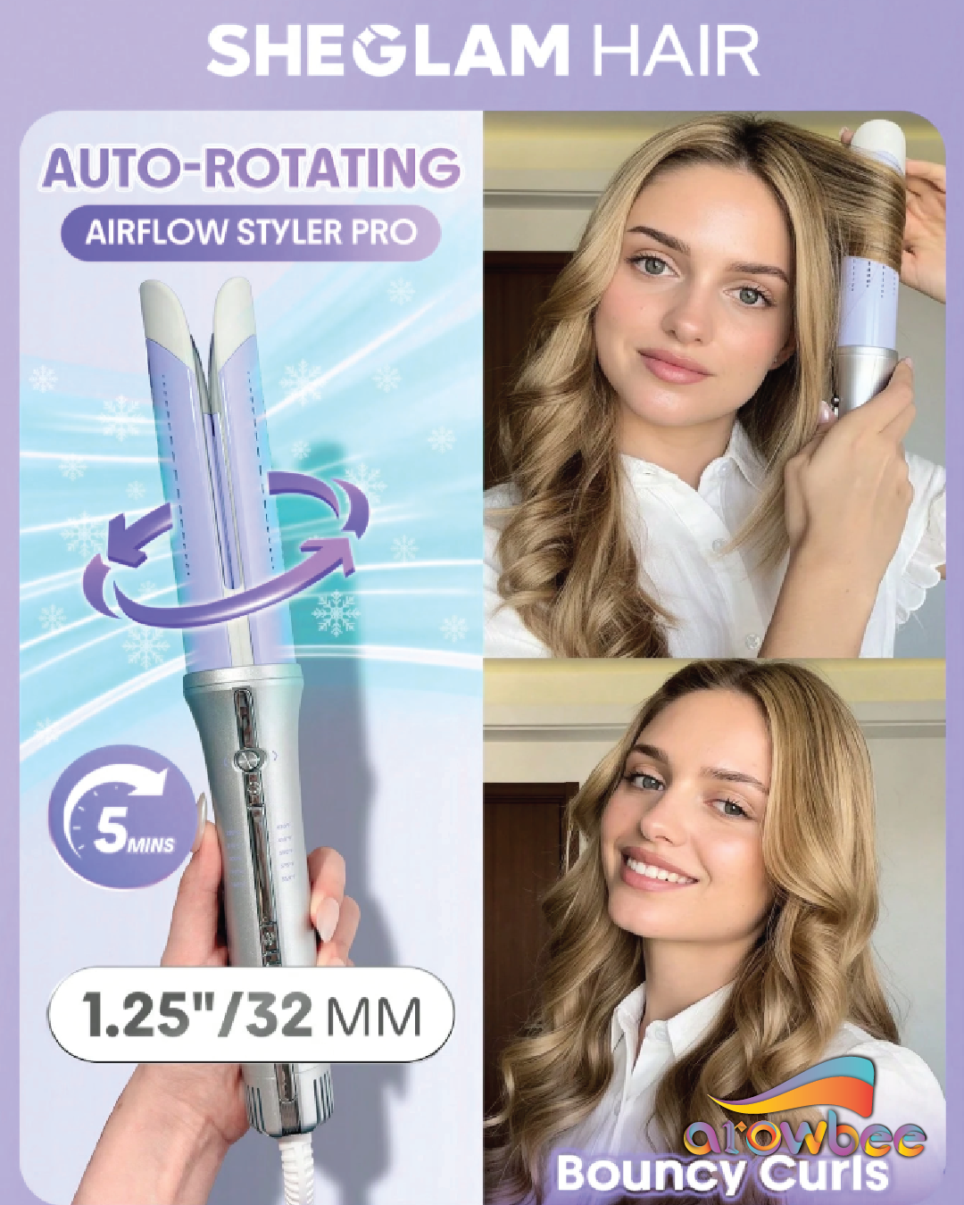 SHEGLAM HAIR One Touch Airflow Styler Pro