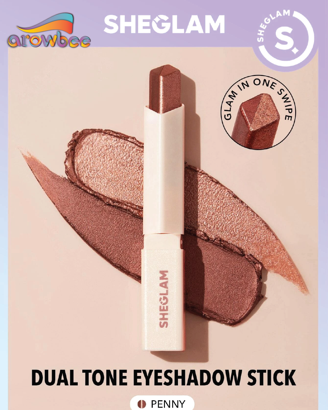 SHEGLAM Insta-Eyes Dual Tone Shadow Stick